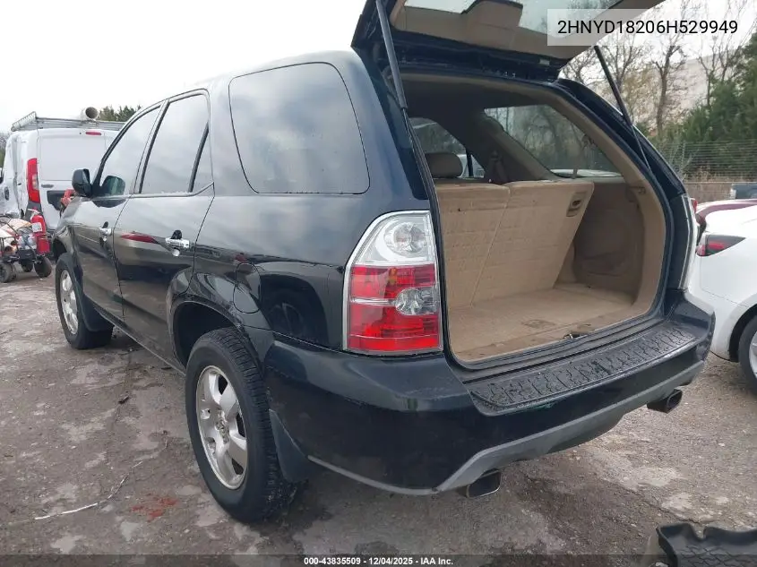 2HNYD18206H529949 2006 Acura Mdx