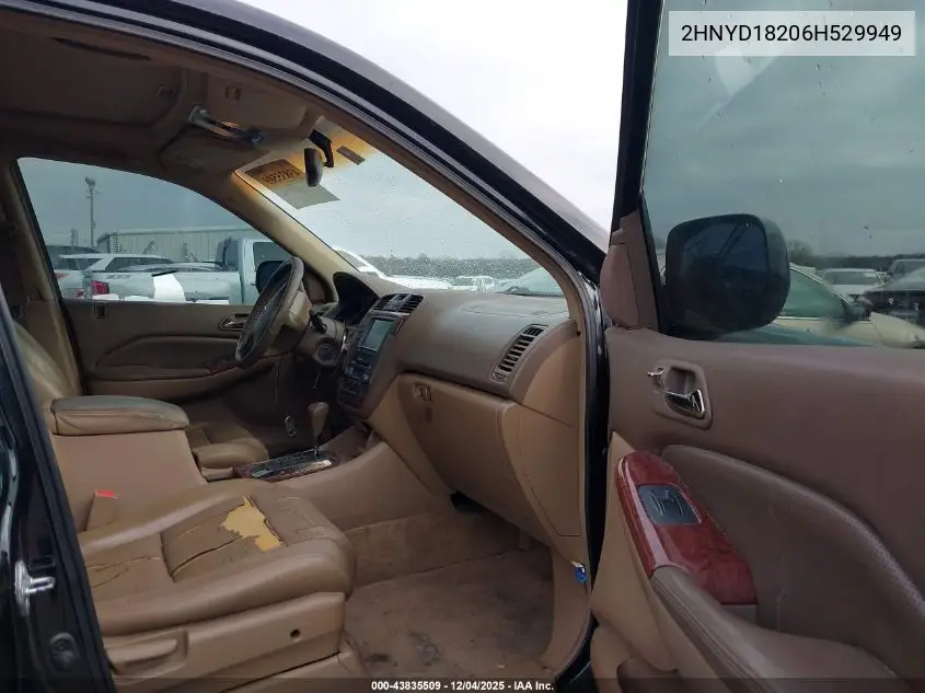 2HNYD18206H529949 2006 Acura Mdx