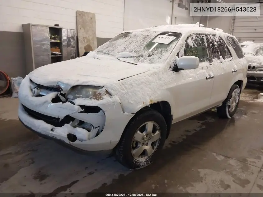 2HNYD18266H543628 2006 Acura Mdx