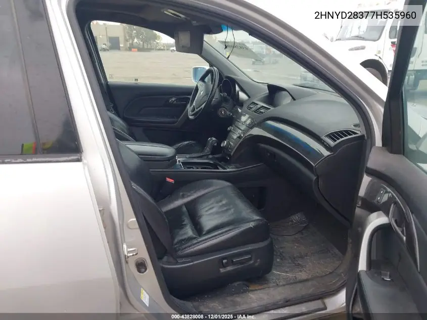 2HNYD28377H535960 2007 Acura Mdx Technology Package