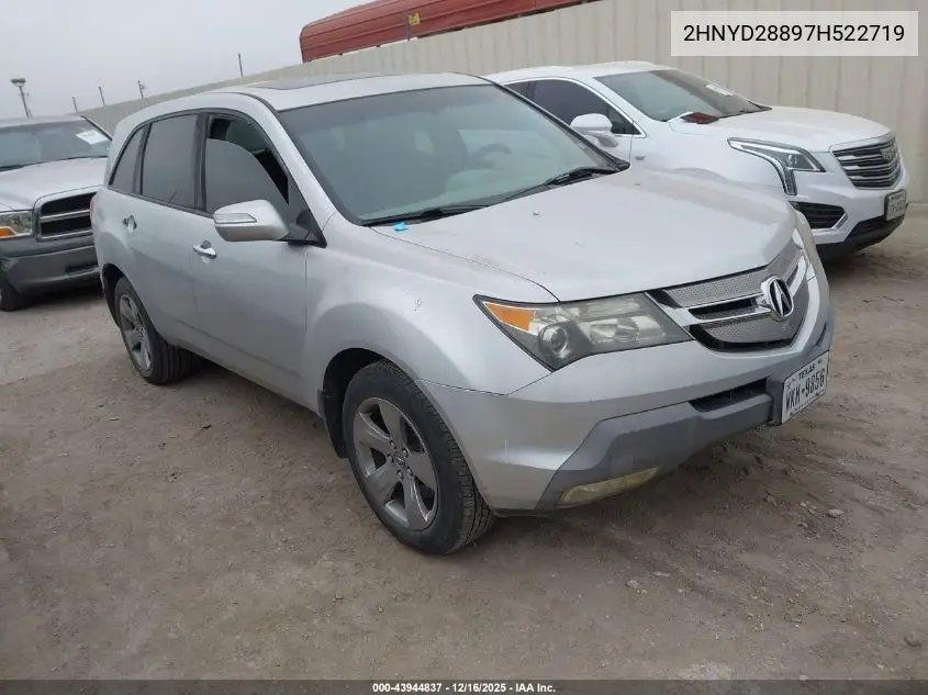 2HNYD28897H522719 2007 Acura Mdx Sport Package