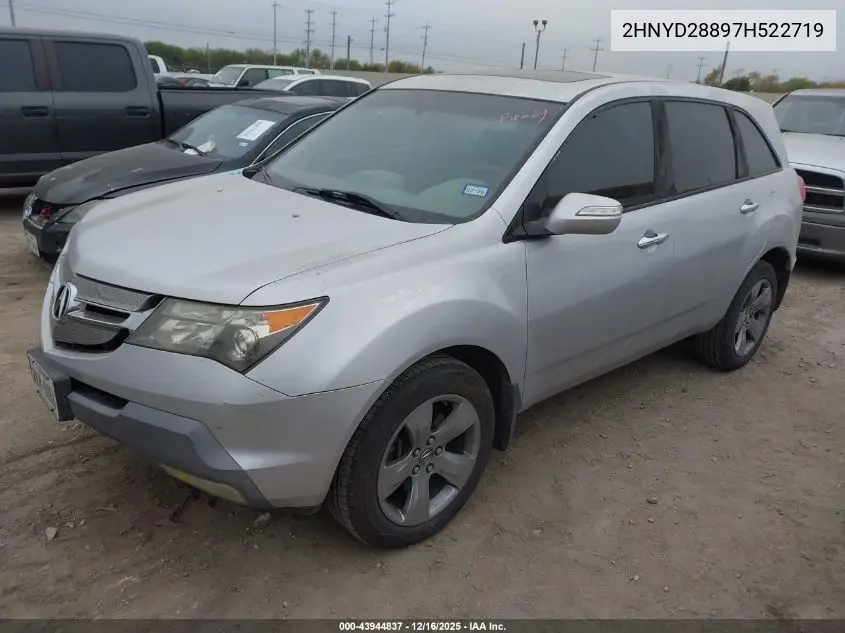 2HNYD28897H522719 2007 Acura Mdx Sport Package