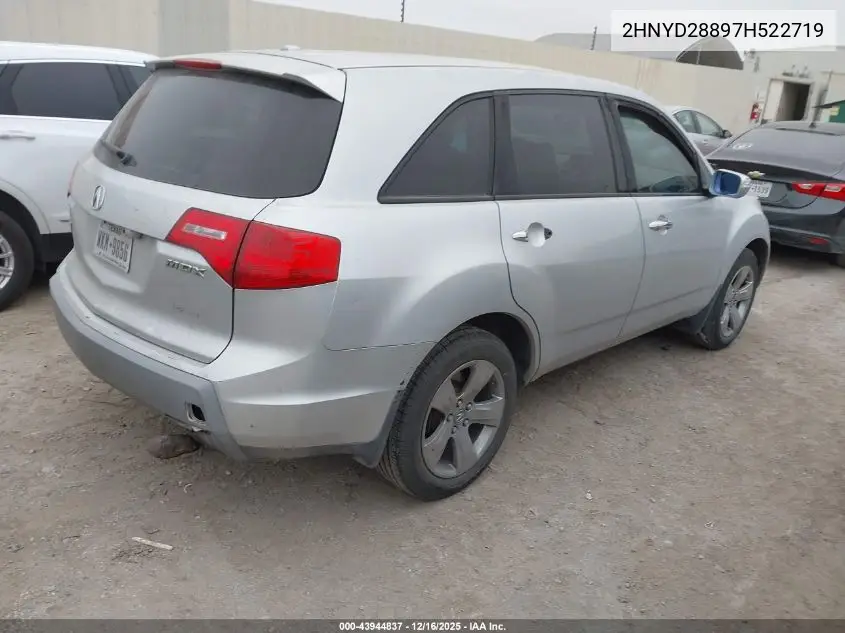 2HNYD28897H522719 2007 Acura Mdx Sport Package