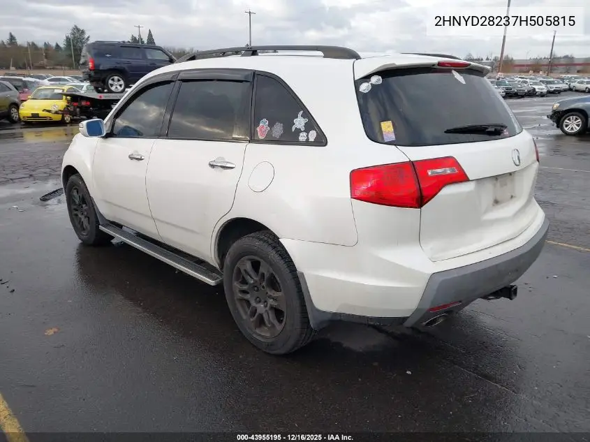 2HNYD28237H505815 2007 Acura Mdx