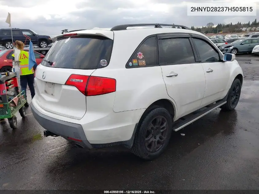 2HNYD28237H505815 2007 Acura Mdx