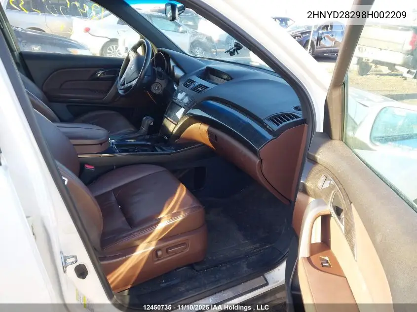 2HNYD28298H002209 2008 Acura Mdx