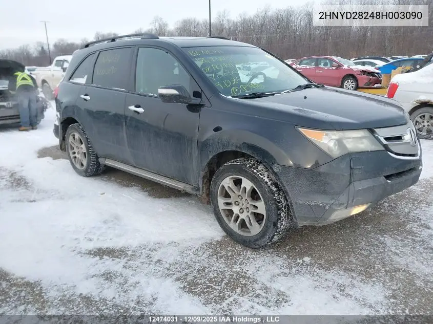 2HNYD28248H003090 2008 Acura Mdx