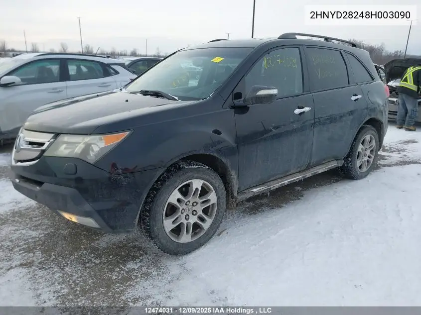 2HNYD28248H003090 2008 Acura Mdx