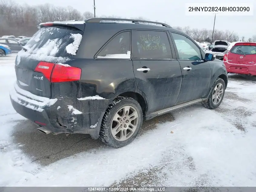 2HNYD28248H003090 2008 Acura Mdx