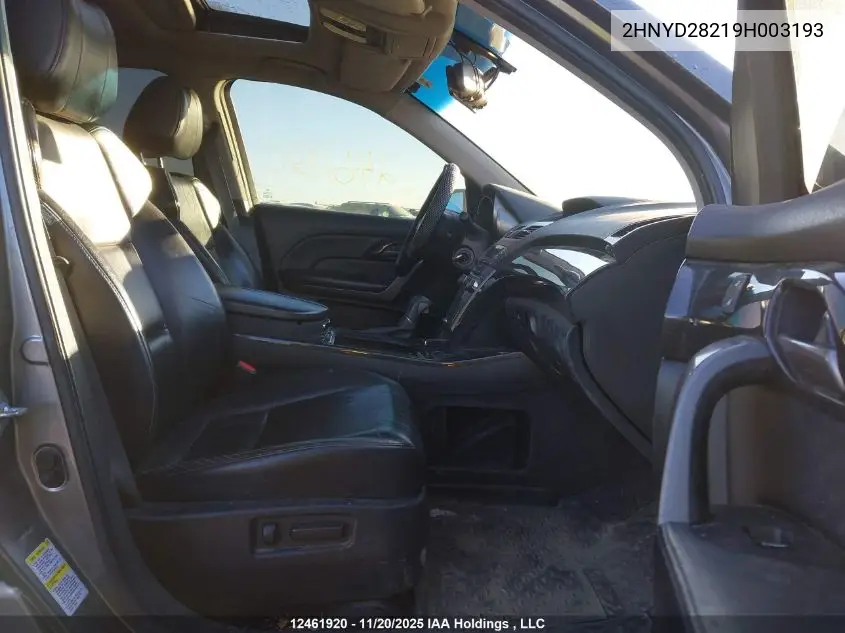 2HNYD28219H003193 2009 Acura Mdx