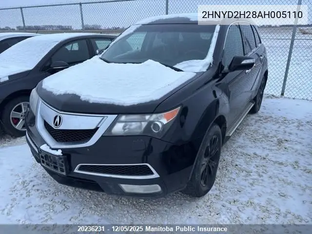 2HNYD2H28AH005110 2010 Acura Mdx