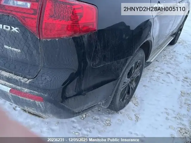 2HNYD2H28AH005110 2010 Acura Mdx