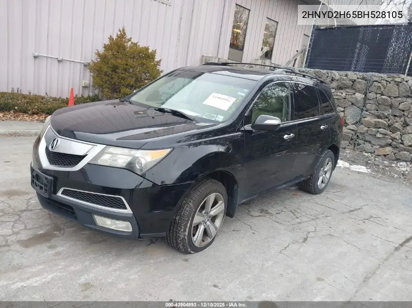 2HNYD2H65BH528105 2011 Acura Mdx Technology Package