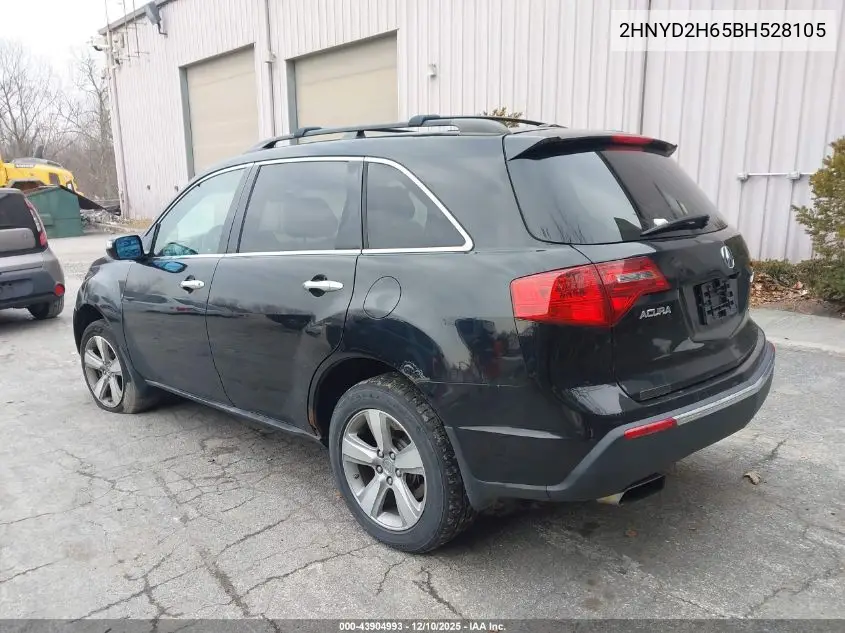 2HNYD2H65BH528105 2011 Acura Mdx Technology Package