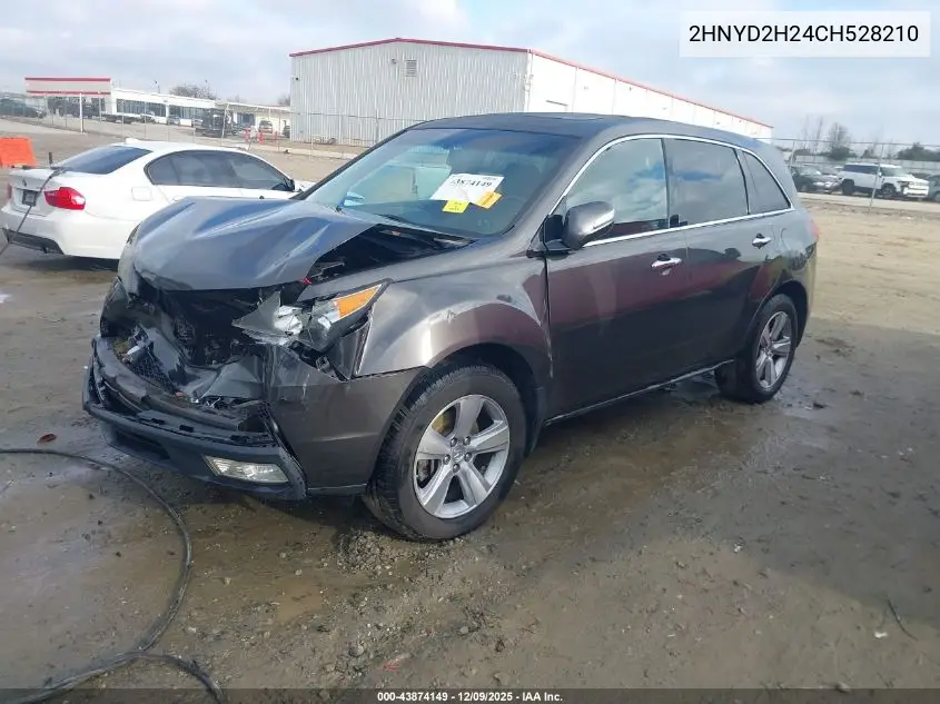 2HNYD2H24CH528210 2012 Acura Mdx
