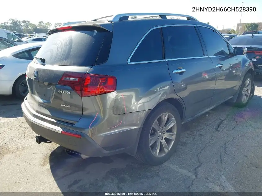 2HNYD2H66CH528390 2012 Acura Mdx Advance Package