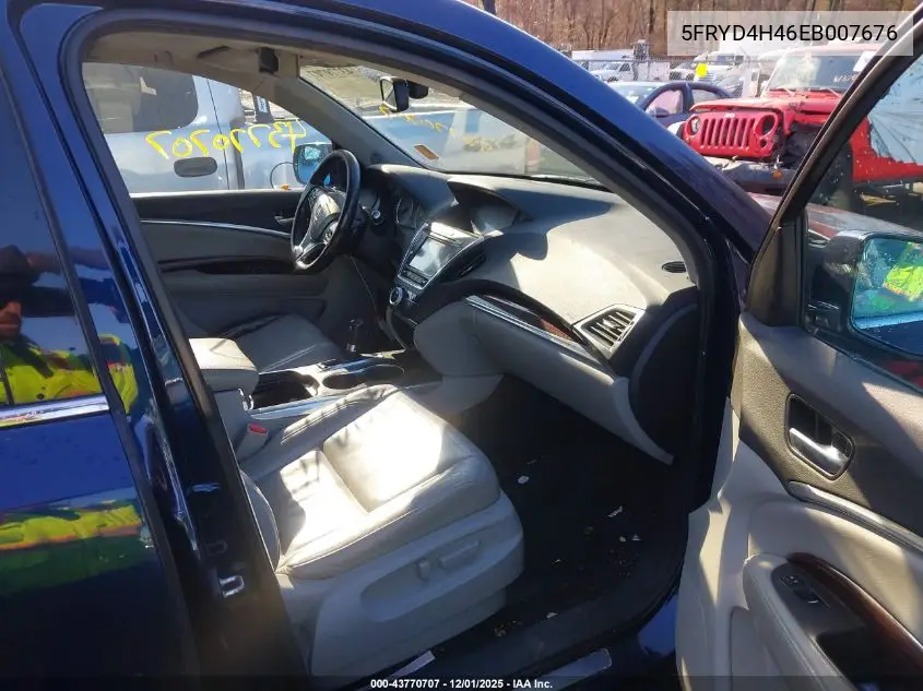 5FRYD4H46EB007676 2014 Acura Mdx Technology Package