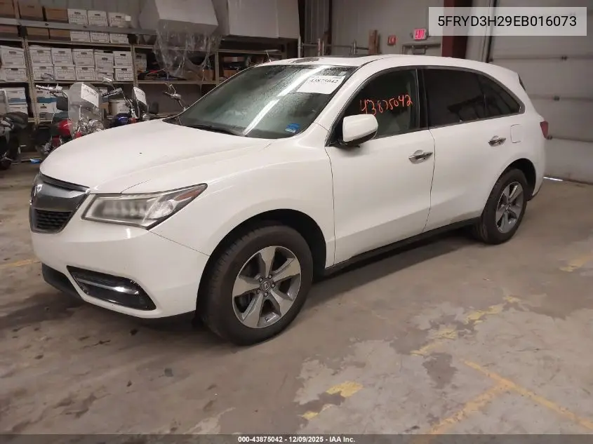 5FRYD3H29EB016073 2014 Acura Mdx
