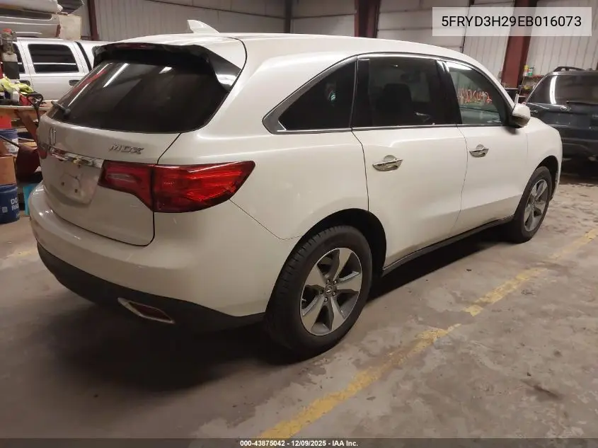 5FRYD3H29EB016073 2014 Acura Mdx