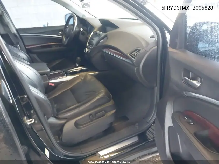 5FRYD3H4XFB005828 2015 Acura Mdx Technology Package