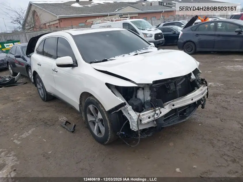 5FRYD4H28GB503161 2016 Acura Mdx