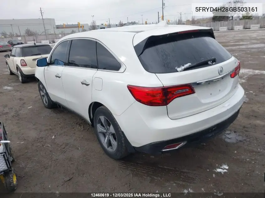 5FRYD4H28GB503161 2016 Acura Mdx
