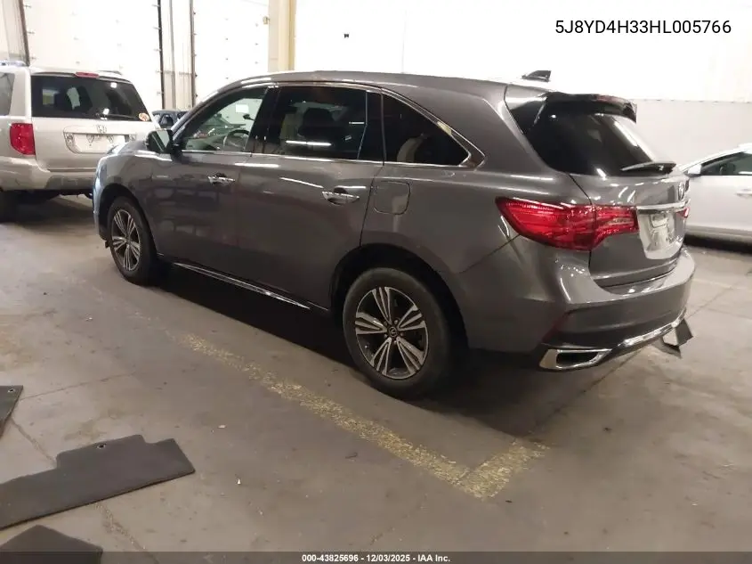5J8YD4H33HL005766 2017 Acura Mdx