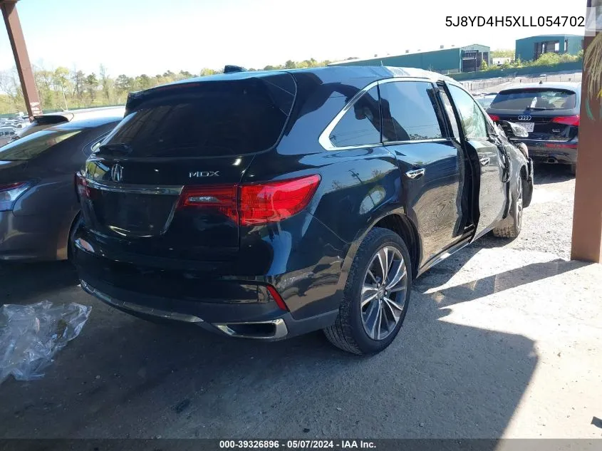 5J8YD4H5XLL054702 2020 Acura Mdx Technology Package