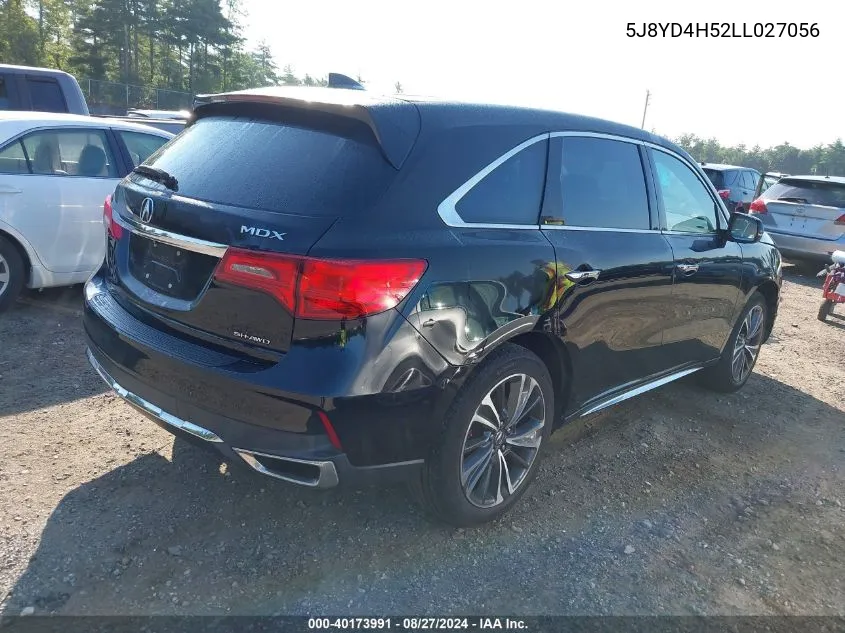 5J8YD4H52LL027056 2020 Acura Mdx Technology Pkg