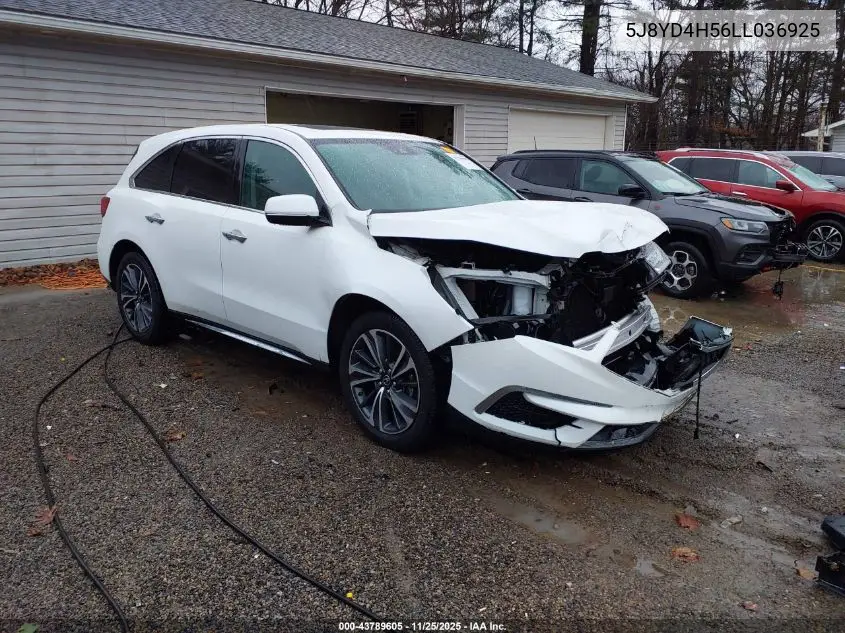 5J8YD4H56LL036925 2020 Acura Mdx Technology Package