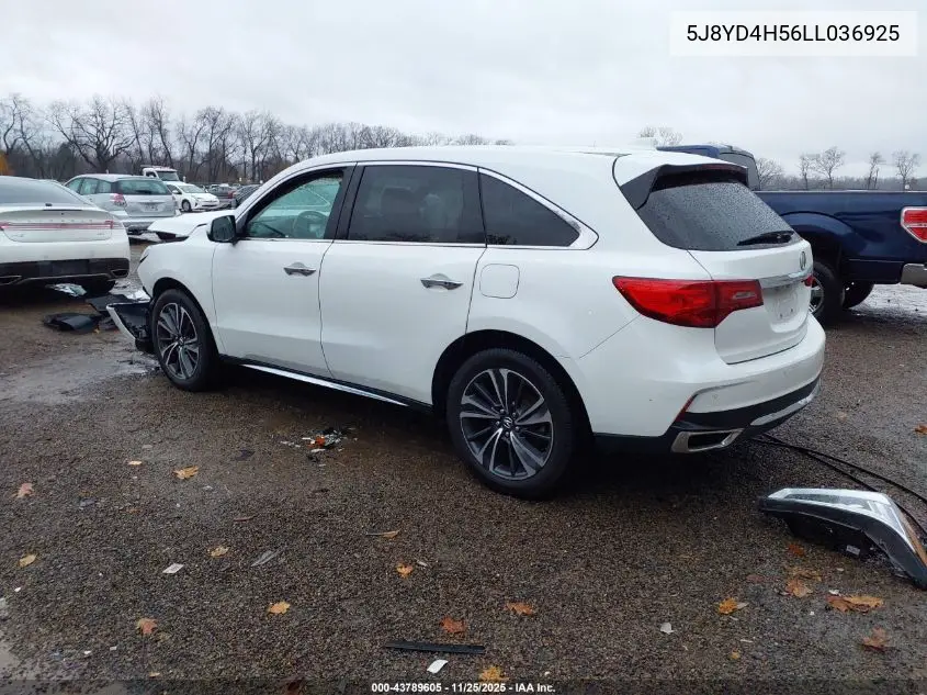 5J8YD4H56LL036925 2020 Acura Mdx Technology Package