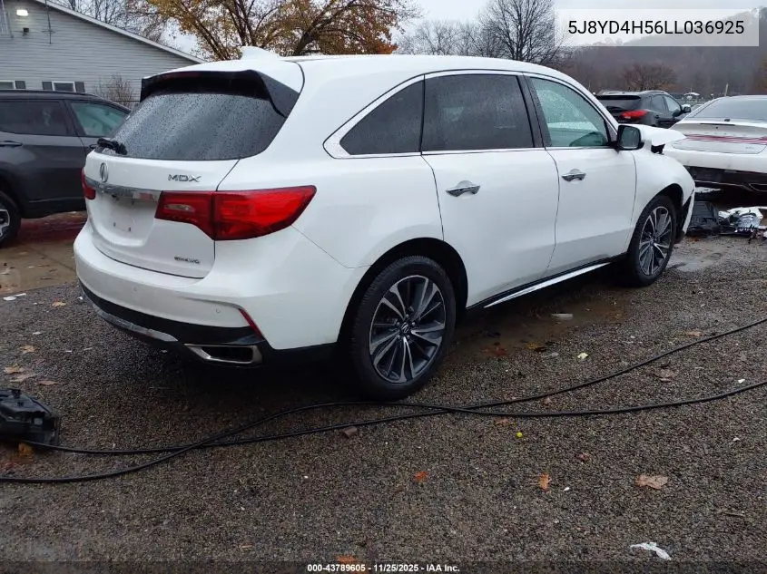 5J8YD4H56LL036925 2020 Acura Mdx Technology Package
