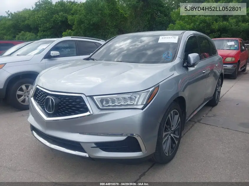 5J8YD4H52LL052801 2020 Acura Mdx Technology Package