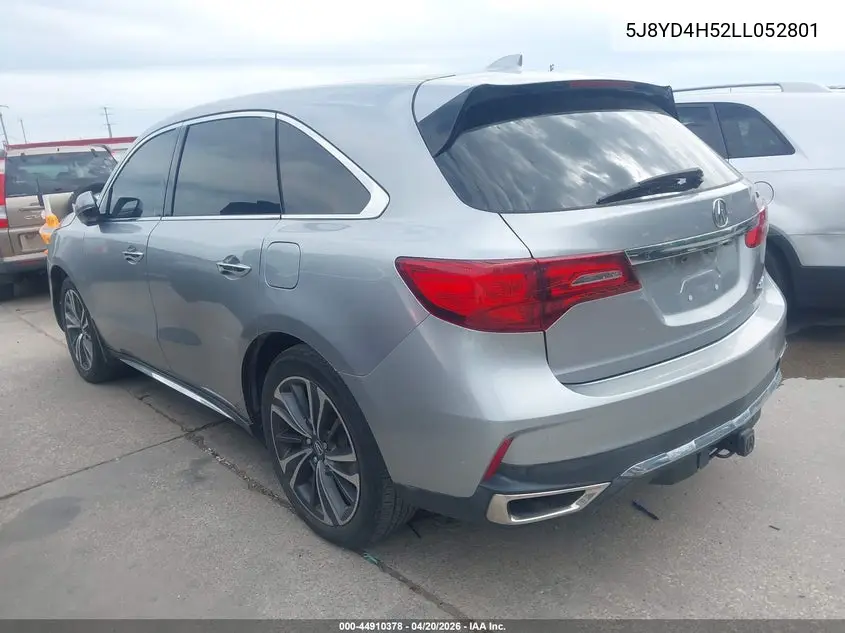 5J8YD4H52LL052801 2020 Acura Mdx Technology Package