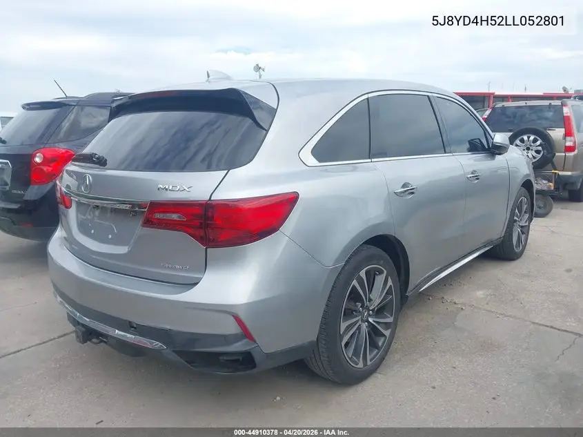 5J8YD4H52LL052801 2020 Acura Mdx Technology Package