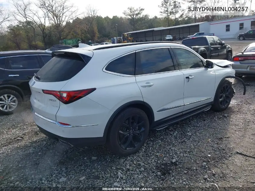 5J8YD9H48NL004257 2022 Acura Mdx Technology Package