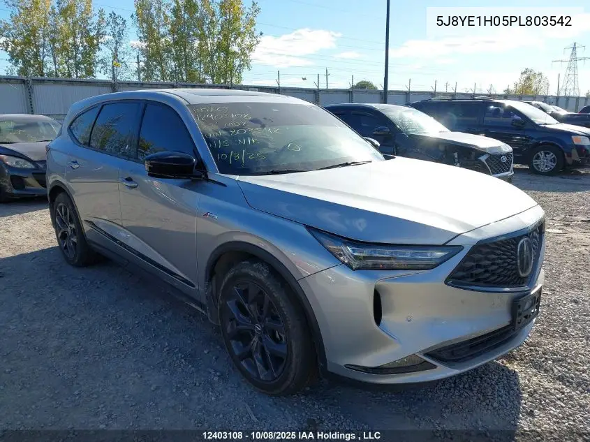 5J8YE1H05PL803542 2023 Acura Mdx