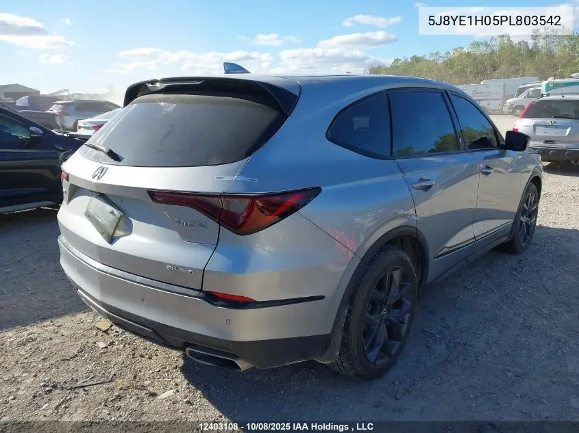 5J8YE1H05PL803542 2023 Acura Mdx