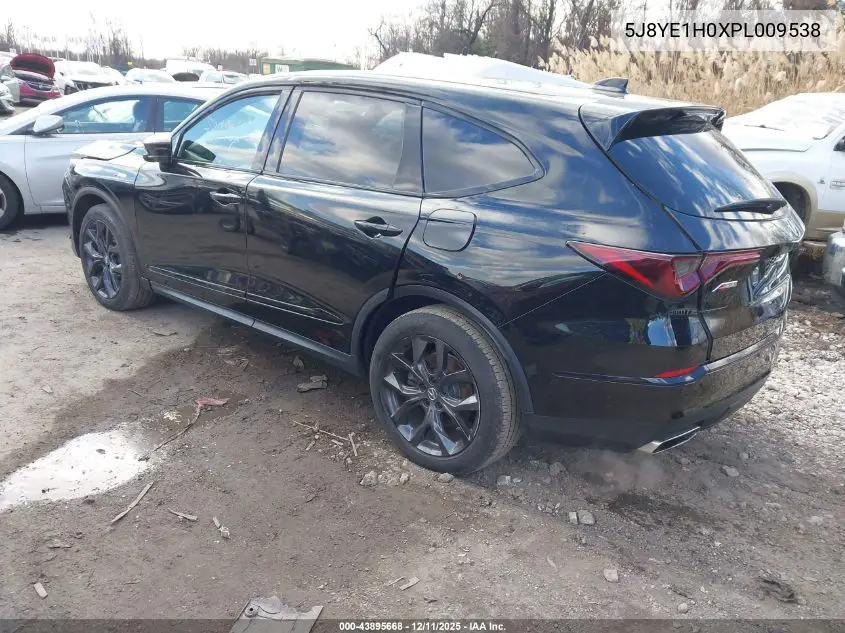5J8YE1H0XPL009538 2023 Acura Mdx A-Spec