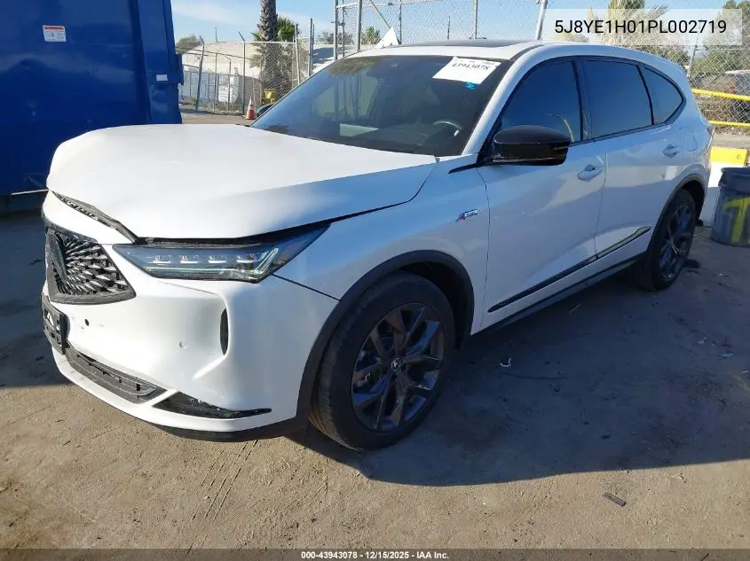 5J8YE1H01PL002719 2023 Acura Mdx A-Spec