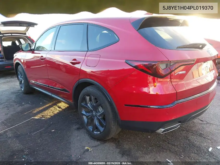 5J8YE1H04PL019370 2023 Acura Mdx A-Spec