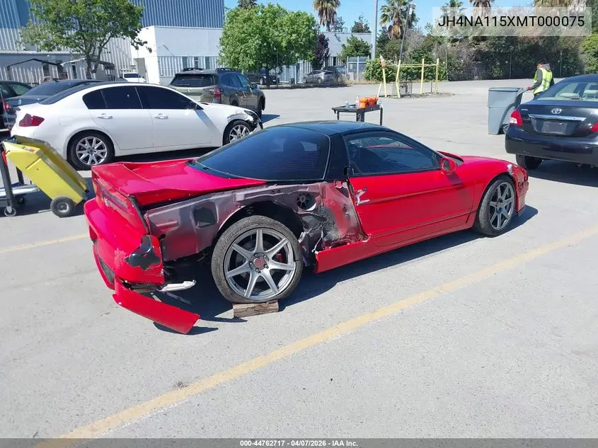 JH4NA115XMT000075 1991 Acura Nsx