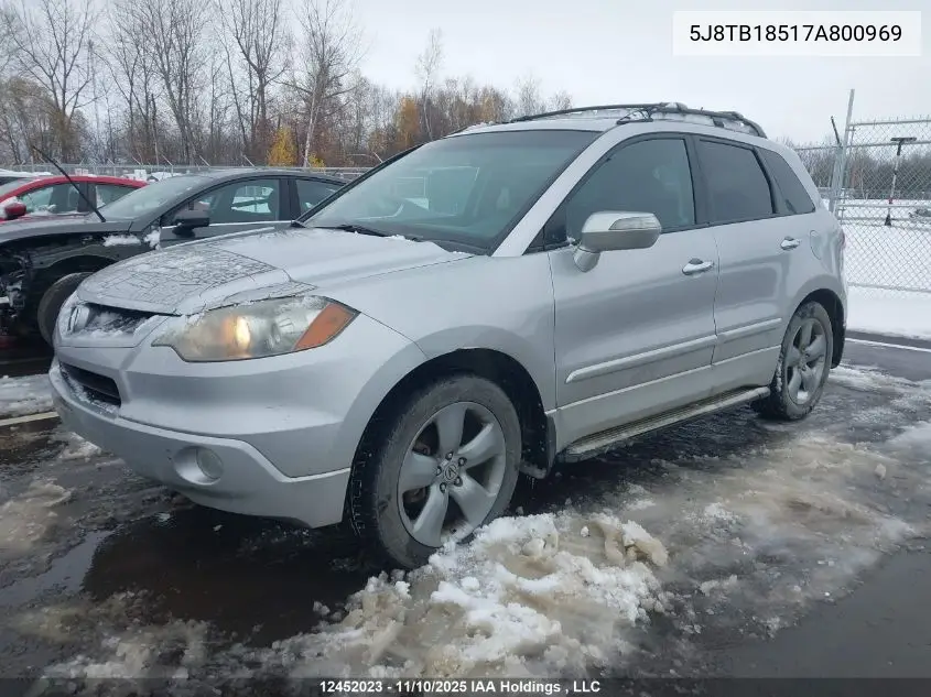 5J8TB18517A800969 2007 Acura Rdx