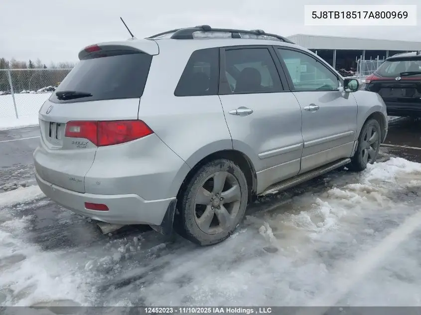 5J8TB18517A800969 2007 Acura Rdx