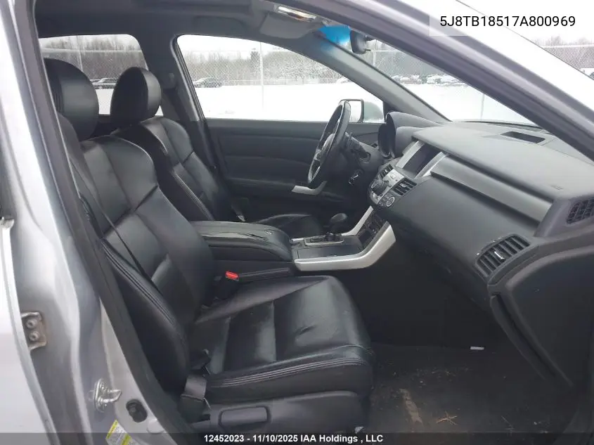 5J8TB18517A800969 2007 Acura Rdx