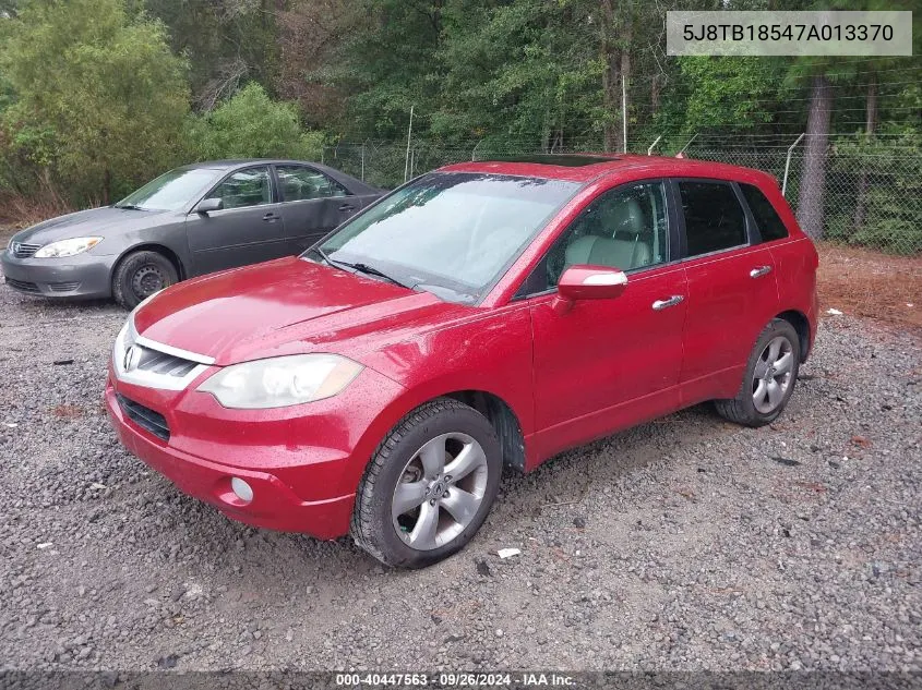 5J8TB18547A013370 2007 Acura Rdx