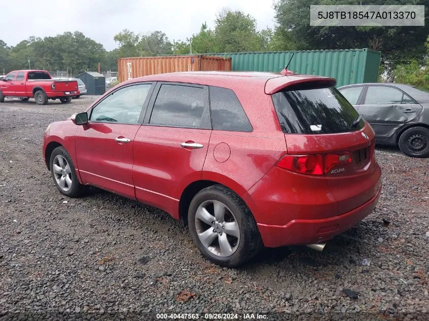 5J8TB18547A013370 2007 Acura Rdx