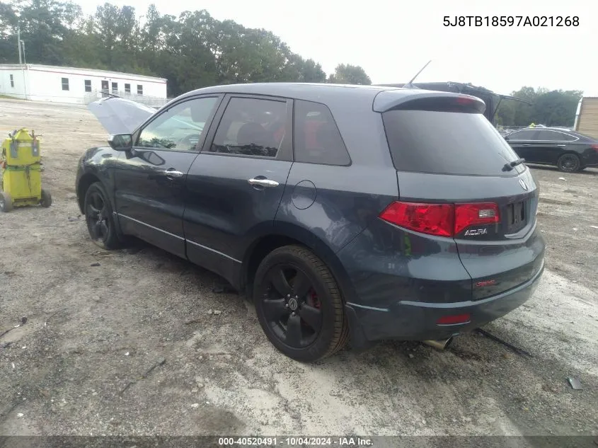 5J8TB18597A021268 2007 Acura Rdx