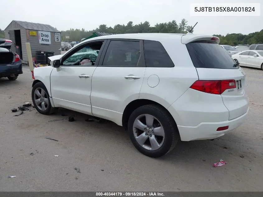 5J8TB185X8A001824 2008 Acura Rdx Technology