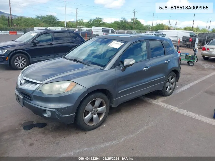 5J8TB18518A009956 2008 Acura Rdx